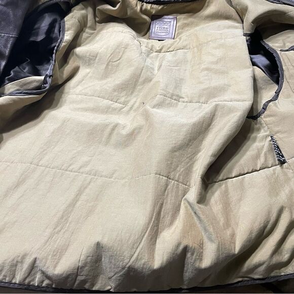 Couture by J. Park Lamb Leather Bomber Jacket Men's Size Large‎ Chocolate Brown - Picture 11 of 13